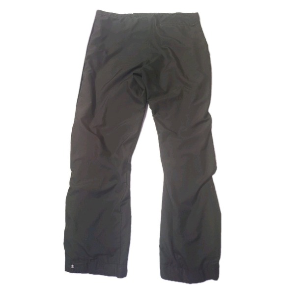 Vaude Sympatex Waterproof Windproof Snow Ski Pants Black‎ Size L 42x31 Outdoor - Picture 2 of 12